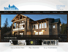 Tablet Screenshot of fairhavencanada.com